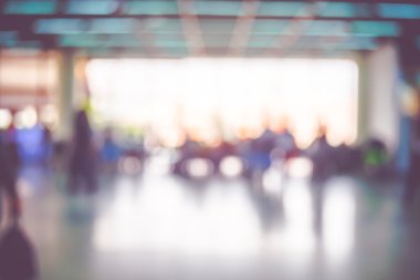Terminal kalkış Check-in sırasında Havaalanı