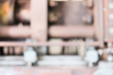 Plastik makine bulanıklık arka plan