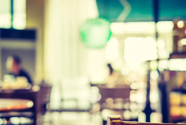 Personas en Cafetería fondo borroso — Foto de Stock