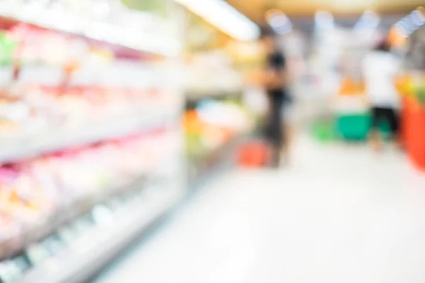 Supermercado tienda borroso fondo — Foto de Stock