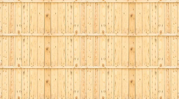 Gran pared hecha por la luz del tablón de madera, Textura de fondo — Foto de Stock