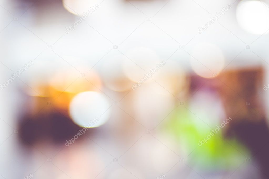 Abstract cricle bokeh lighting