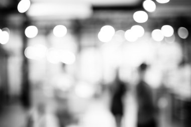 Kafe bulanıklık arka plan müşteride