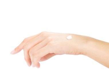 Eller kadın uygulanan nemlendirici