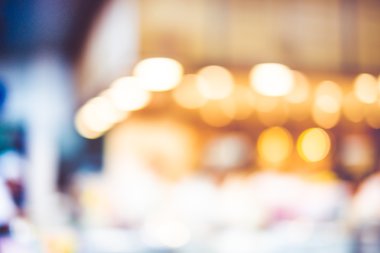 ,Restoran sayacı bokeh ışık