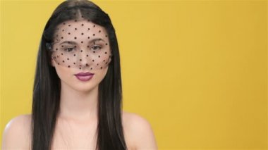 Kadın onun Palm'da görünüyor