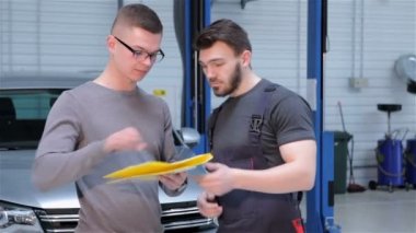 Yapılan onarımların listesi istemci işaretleri