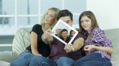 Tabletteki selfie'miz