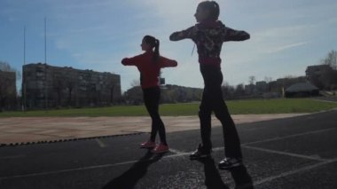 Kasları ısınma için egzersiz