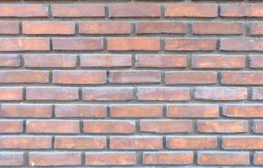 Turuncu Kahverengi tonda tuğla duvar