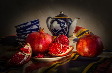 Doğu tarzı natürmort