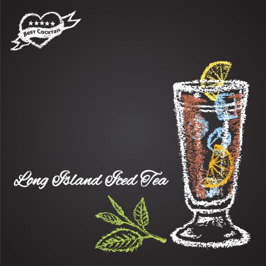 Long Island Iced Tea vector Long Island Iced Tea vector