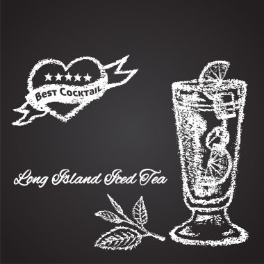 Long Island Iced Tea vector Long Island Iced Tea vector