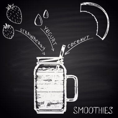 boyalı cam ile güler yüzlü tebeşir