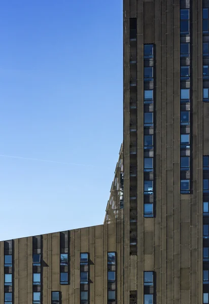 Henning Larsen Torre frente al mar Aalborg Dinamarca detalle —  Fotos de Stock