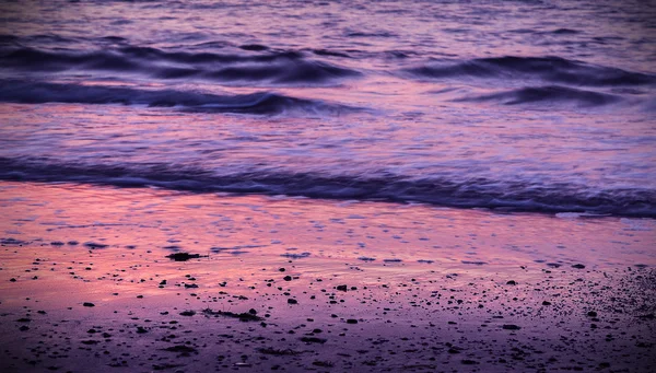 Fluxo de água de praia sólida — Fotografia de Stock