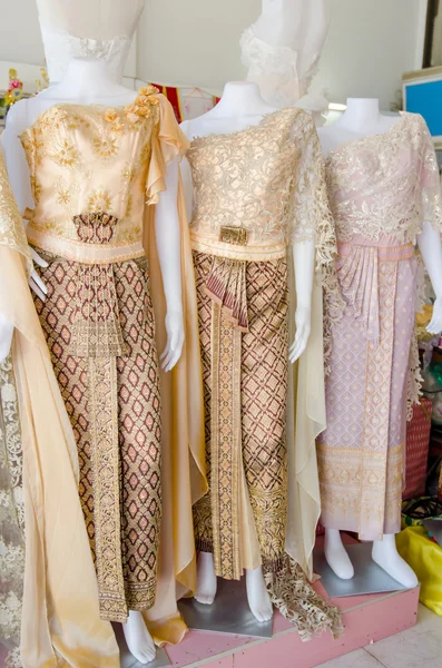 泰国婚纱店里的集合 — 图库照片