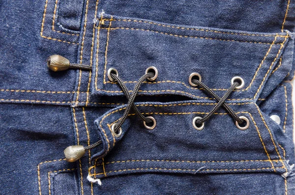 Mujeres para jeans textura, pantalones vaqueros azules —  Fotos de Stock