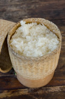 Bambu ahşap pirinç kutusu 