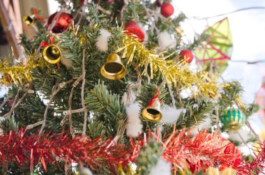 Noel ağacı formu Noel günü