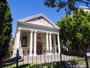 Church in Stellenbosch, Africa clipart