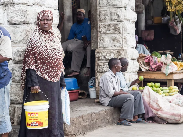 Ville sur l'île de Zanzibar — Photo