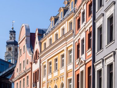 tirgonu street Riga eski şehir mimarisi