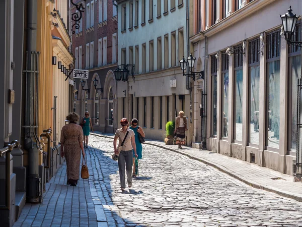 Old riga kasaba Mimarlık — Stok fotoğraf