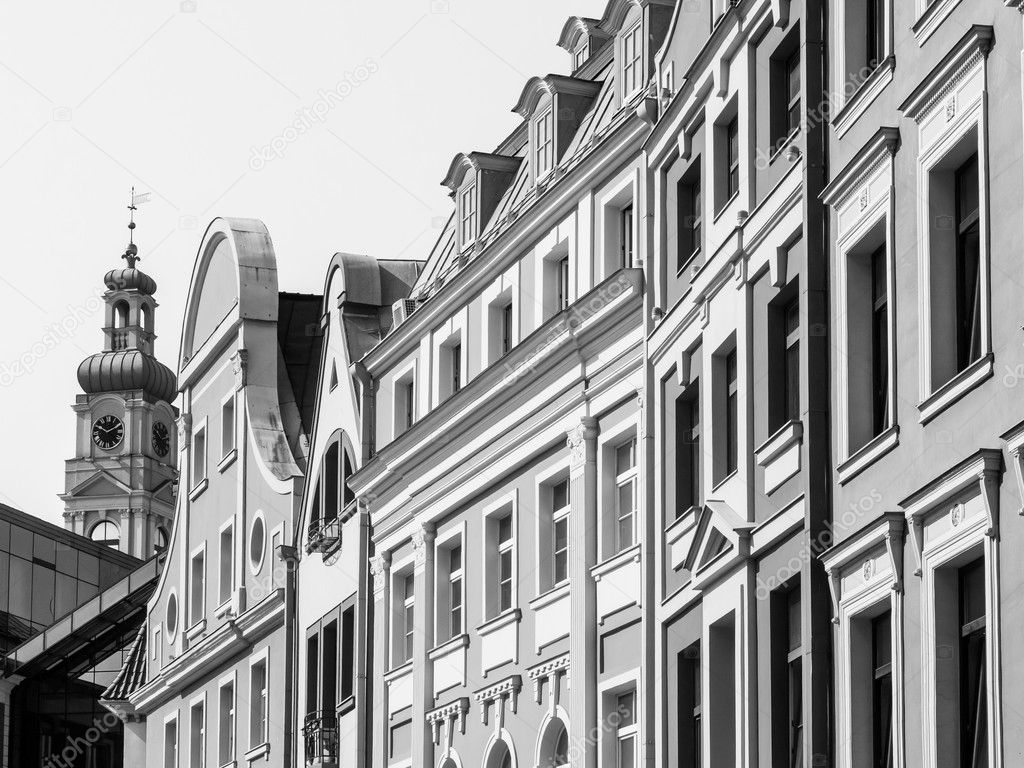 Architecture in the Old Town of Riga