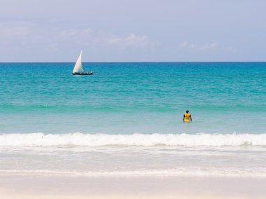 South Beach yakın Dhow tekne