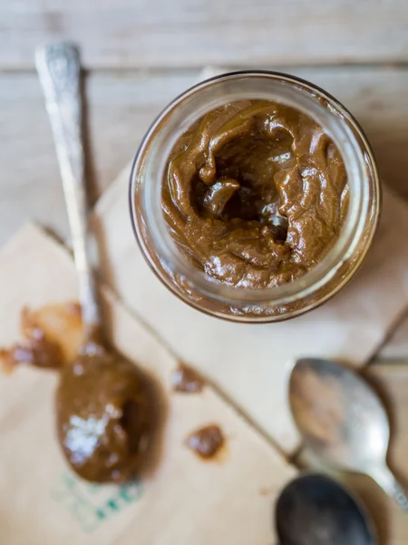 Homemade dulce de leche — Stock Photo, Image