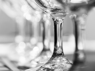 Gözlük şarap, yakın çekim