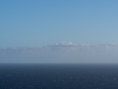 Deniz görünümü ufuk