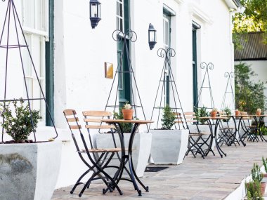 Masa ve sandalye Cafe