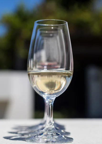 Wine glasses with wine — Stock Photo, Image