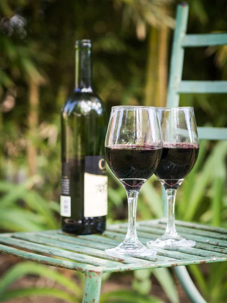 Vino rosso sudafricano — Foto Stock