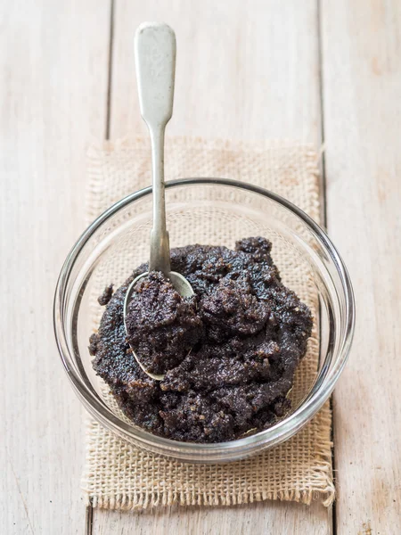 Natural coffee scrub — Stock Photo, Image