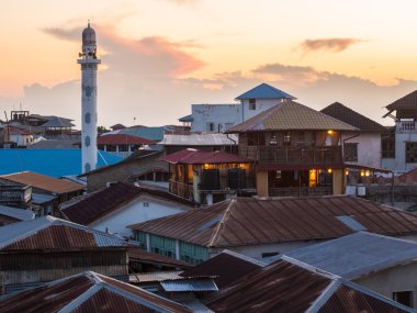 Zanzibar için taş şehir mimarisinde