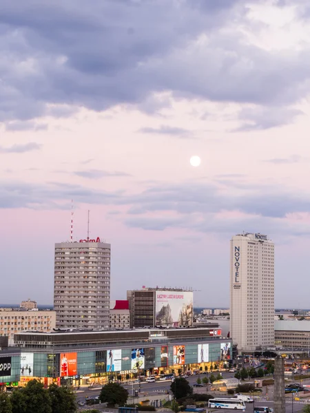 Warszawa centrum — Stockfoto