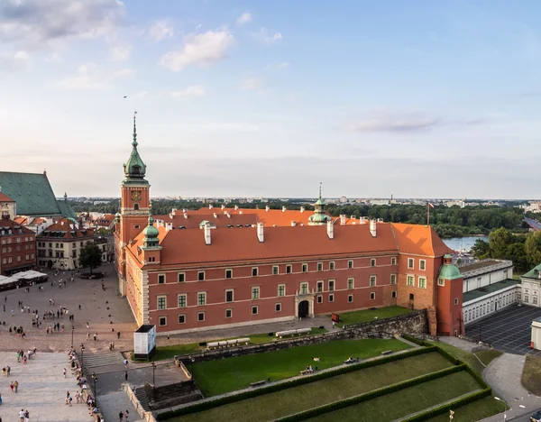 Castelo Real de Varsóvia na Cidade Velha de Varsóvia — Fotografia de Stock