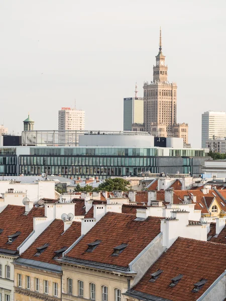 Warszawa centrum — Zdjęcie stockowe