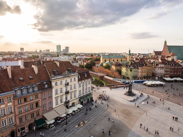 Rynek Zamkowy w Warszawie — Zdjęcie stockowe