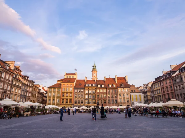 Рынок Старого города Варшавы — стоковое фото
