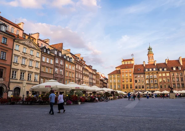 Warsaw's Old Town Market Place — Stock Photo, Image
