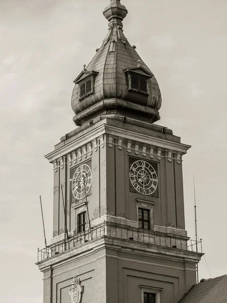 Clock tower of the Royal Castle — Stock Photo, Image
