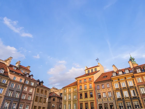 Warszawskie stare miasto rynek — Zdjęcie stockowe