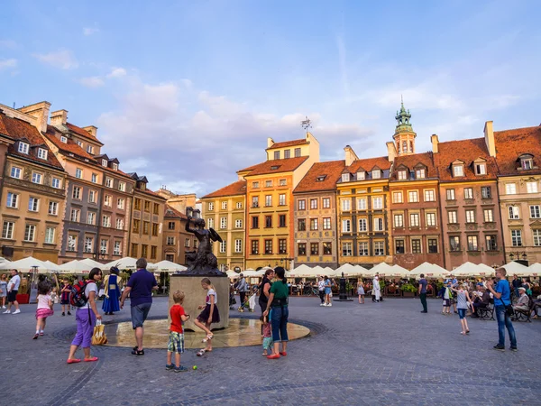 Warszawas gamla stan marknadsplats — Stockfoto