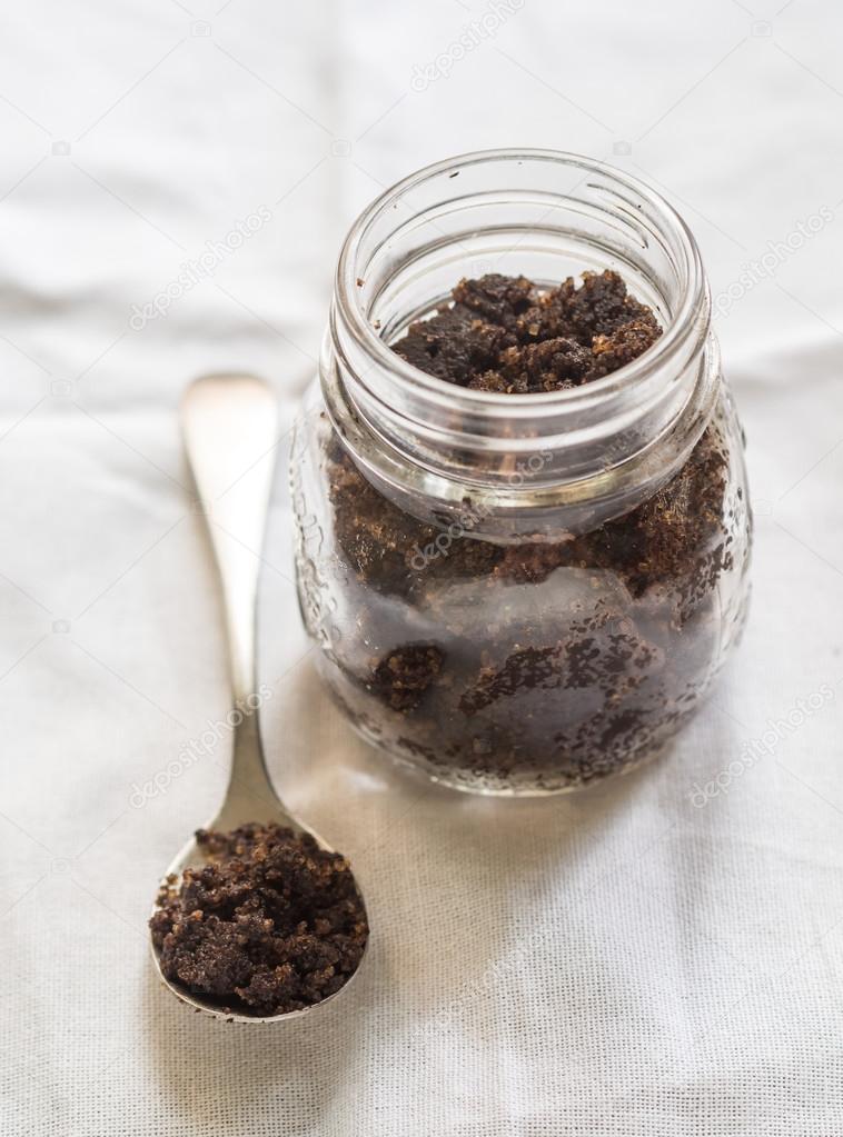 homemade Coffee scrub