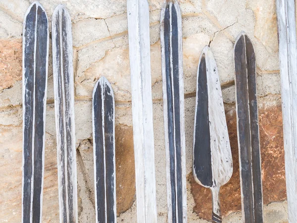 Miecze, spears i noże — Zdjęcie stockowe
