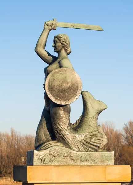 Varsavia Sirena in Polonia — Foto Stock